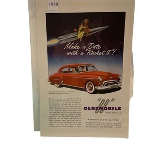 Vintage Oldsmobile 88 Rocket 8 Oldsmobile 88 Ad Advertisement